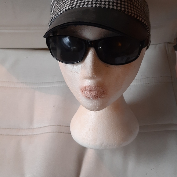 Berets Winter Hats For Women Fashion Houndstooth Sailor Hat - Picture 1 of 4